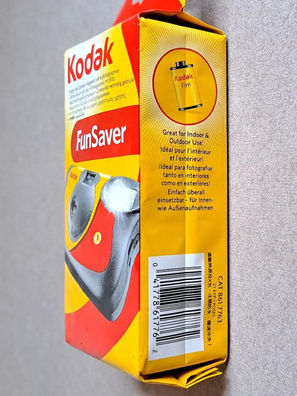 SEALED Kodak FunSaver Single Use Camera (EXPIRED 07/2021) PM
